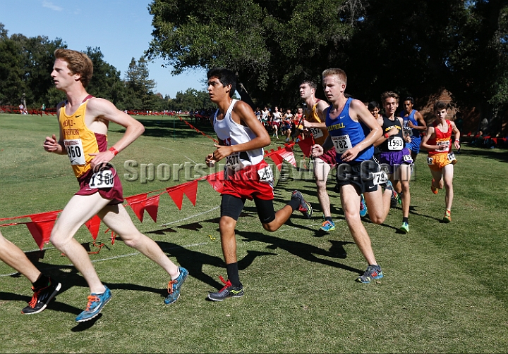 2015SIxcHSD1-061.JPG - 2015 Stanford Cross Country Invitational, September 26, Stanford Golf Course, Stanford, California.